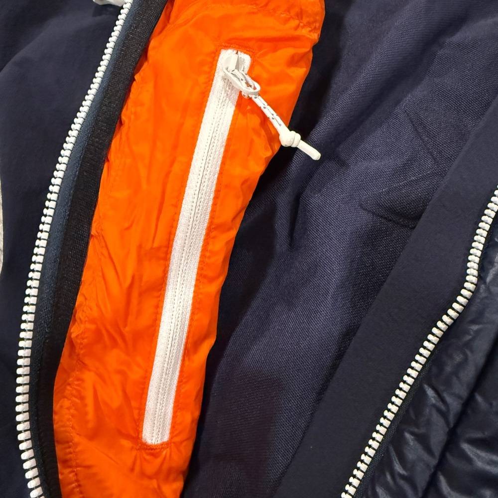 Mammut 🦣 Women’s Eisfeld SO hybrid hoodie, soft shell jacket, size S, navy - Picture 8 of 9